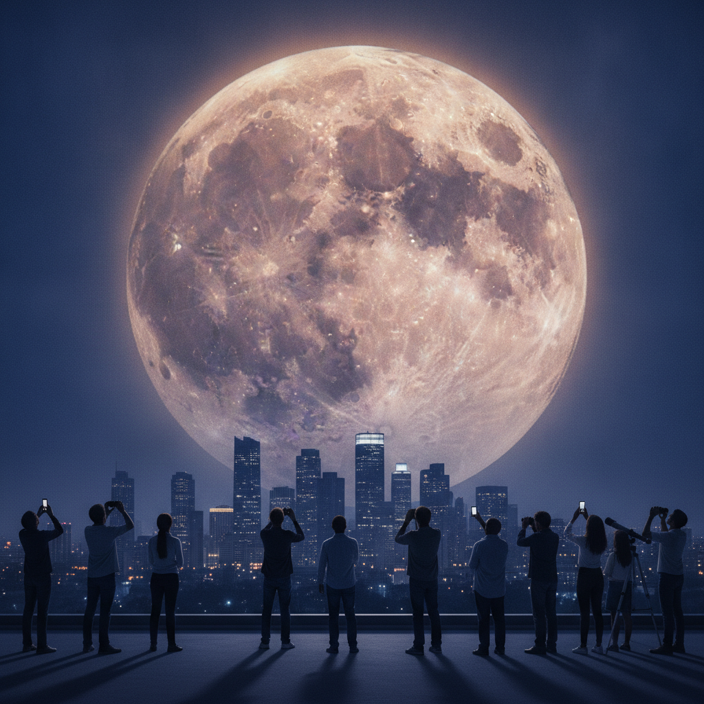 Watch Biggest Supermoon in 21st Century - The Biggest in nearly after 70 years