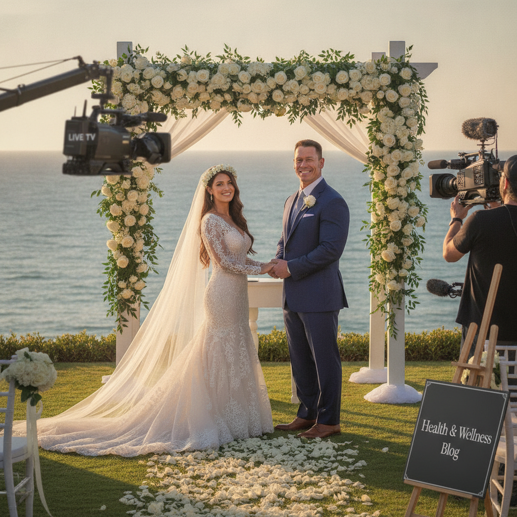 WWE Star John Cena and Nikki Bella's Wedding Live TV