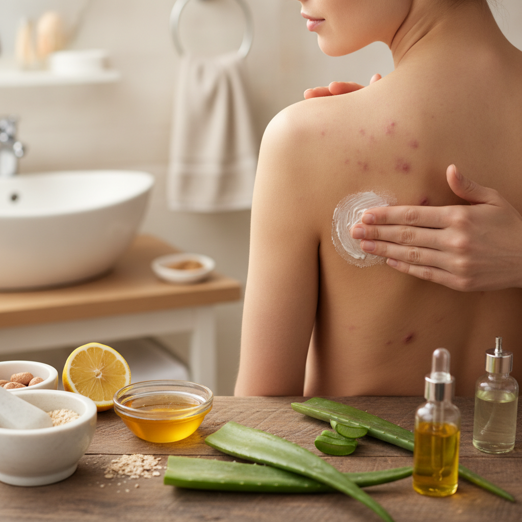 Best Home Remedies to Get Rid of Back Acne Scars