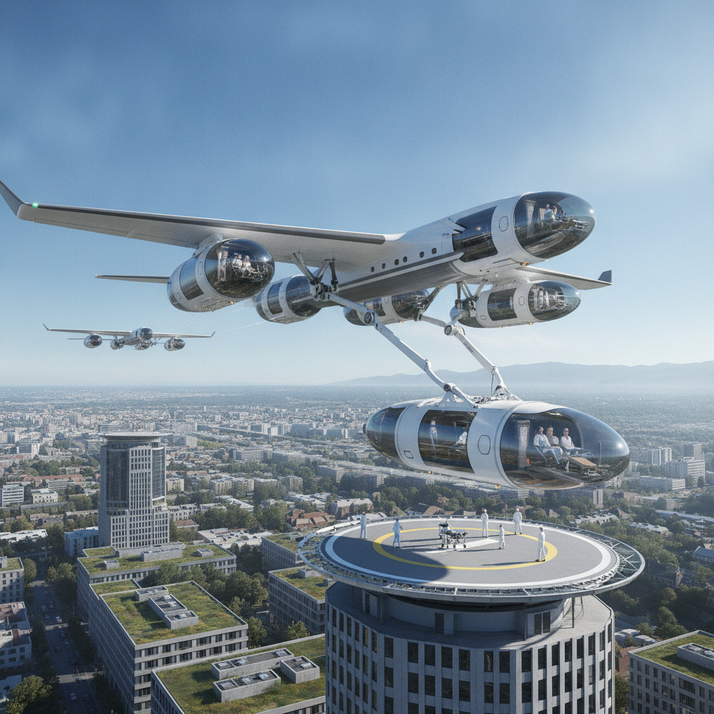 Clip Air : Detachable Pod Aircraft