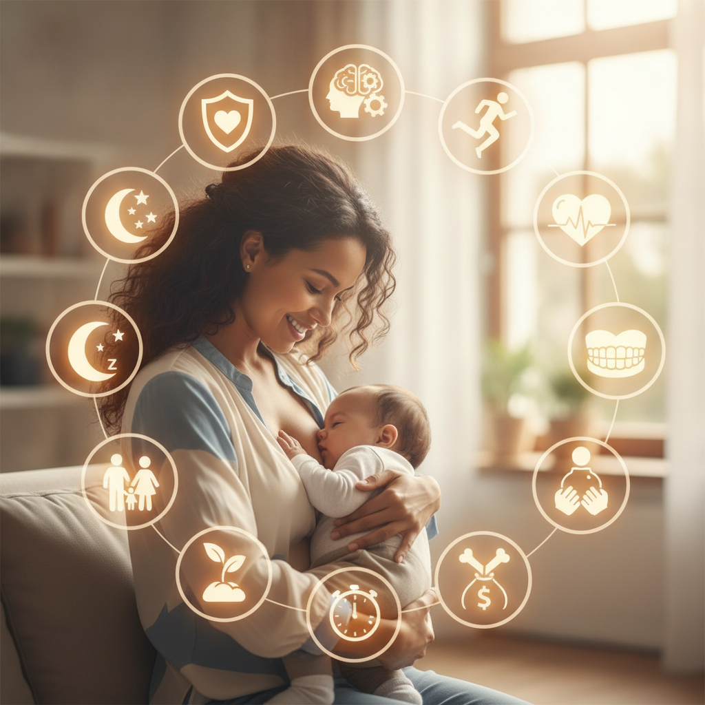 16 Benefits of Breastfeeding Mothers