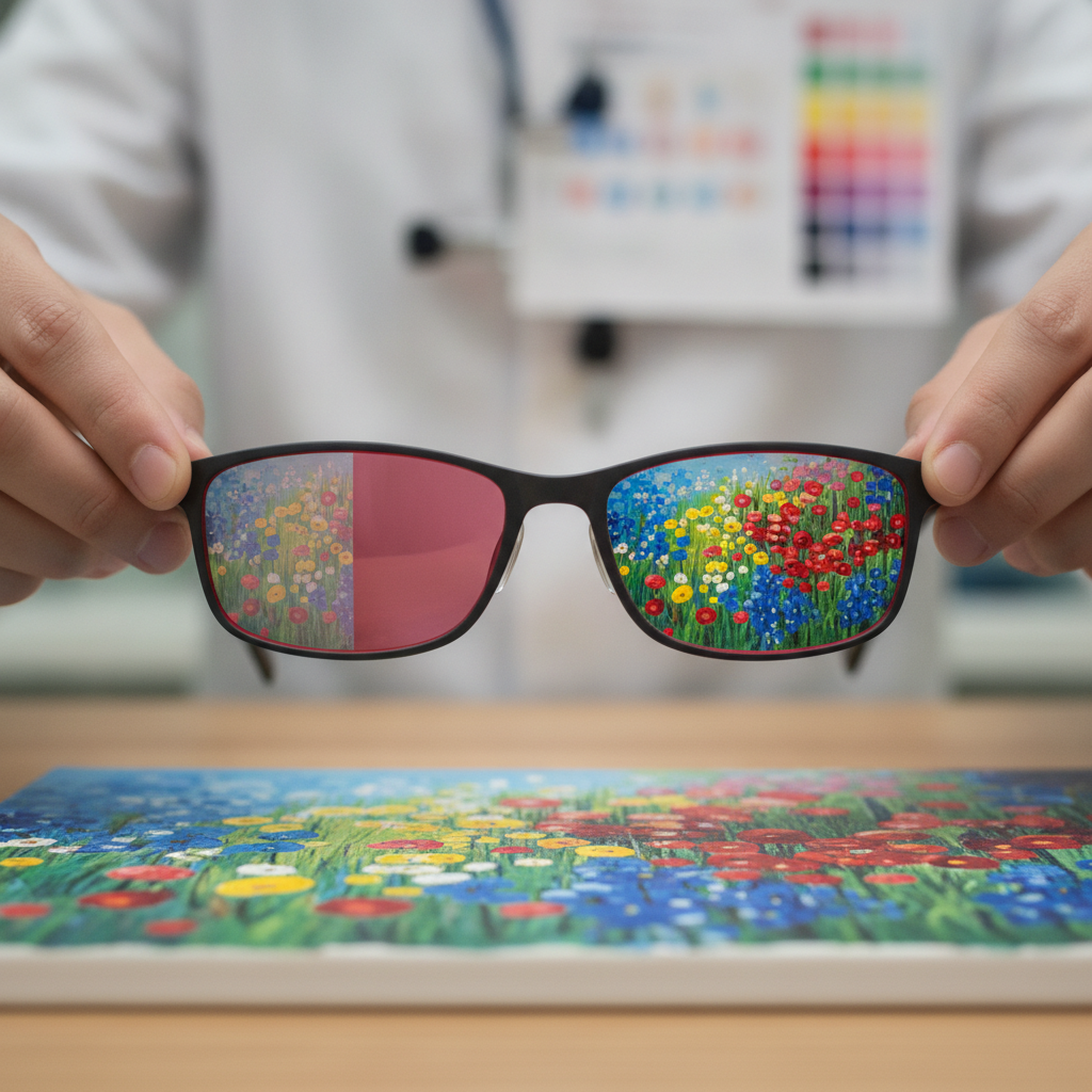 Glasses for Color Blindness & Color Vision Deficiency People