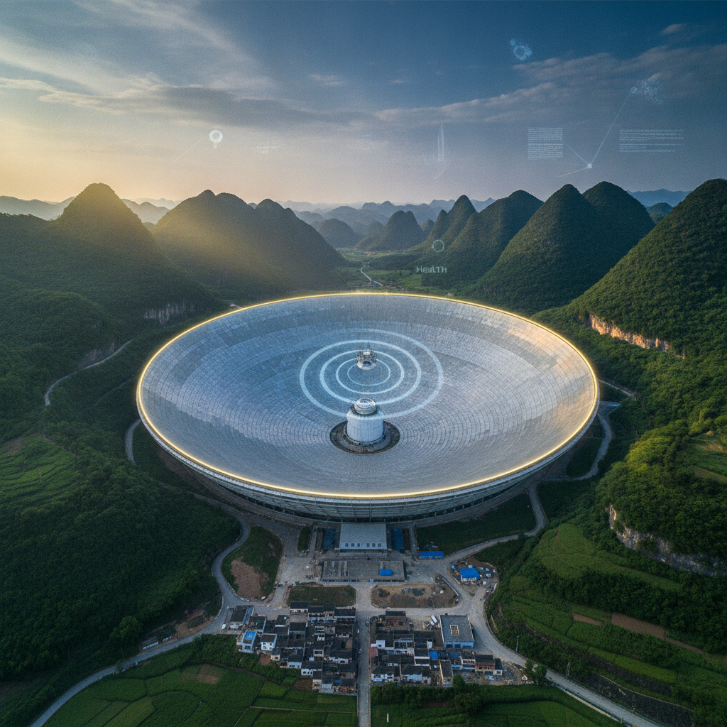 World's largest radio telescope begins operating by China