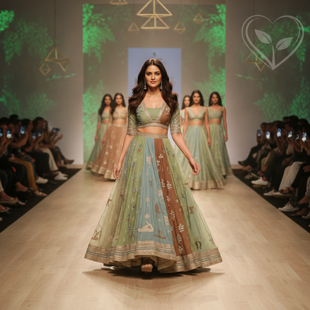Actress Kriti Sanon Ramp Walk for Designer Duo Sukriti, Akriti