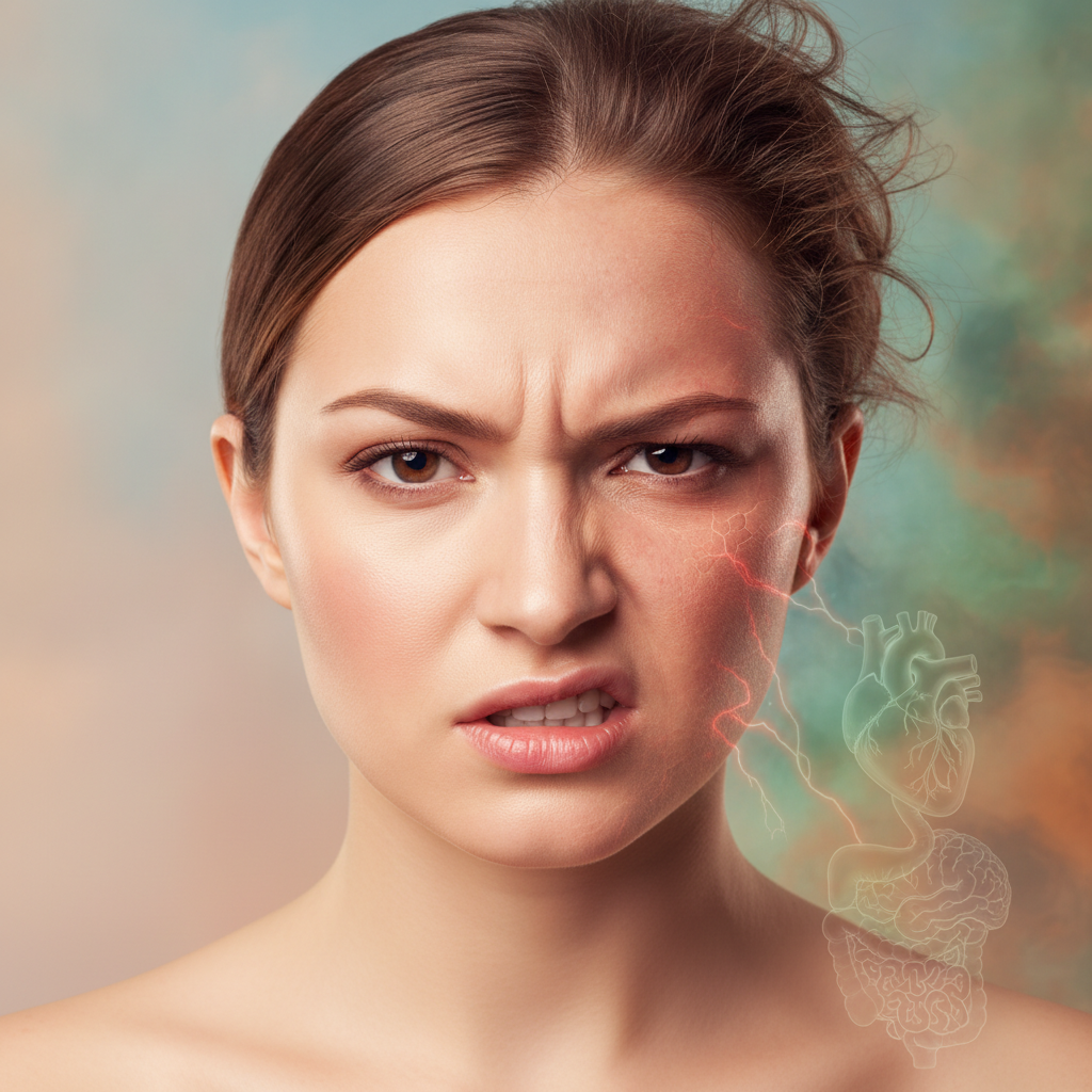 Anger can make People become Ugly and may have a variety of Diseases