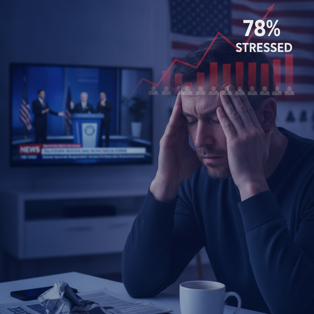 Survey Says Americans Are Getting Stressed By The Elections
