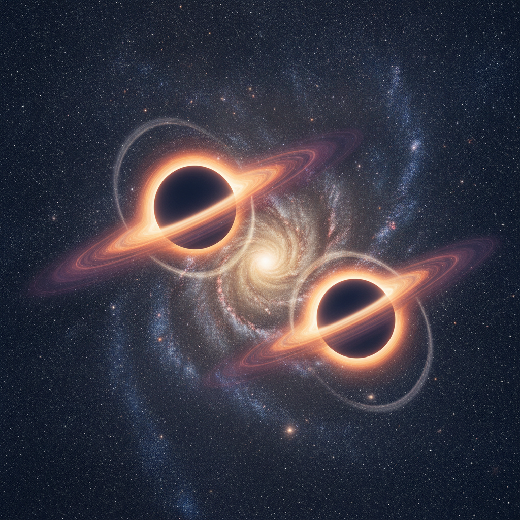 Discovered Two Supermassive Black Holes in Our Galaxies