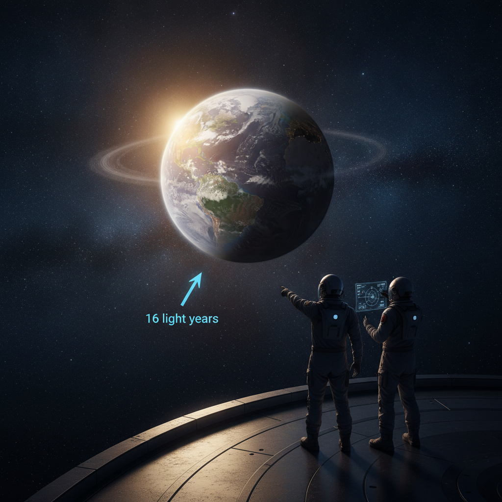 Astrophysicists discovers Earth like Planet in only 16 light years away!
