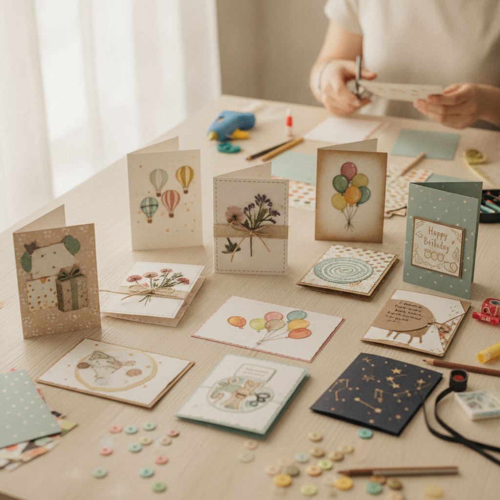 10 Special Hand Made Birthday Cards