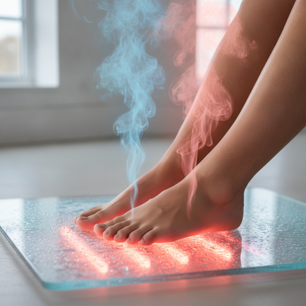 The Feet have a Great Influence on Body Temperature