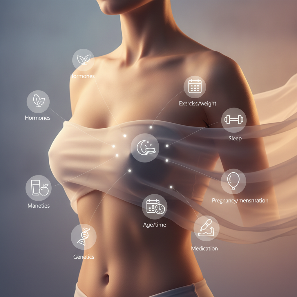 8 Common Factors that can Change the Size of your Breasts