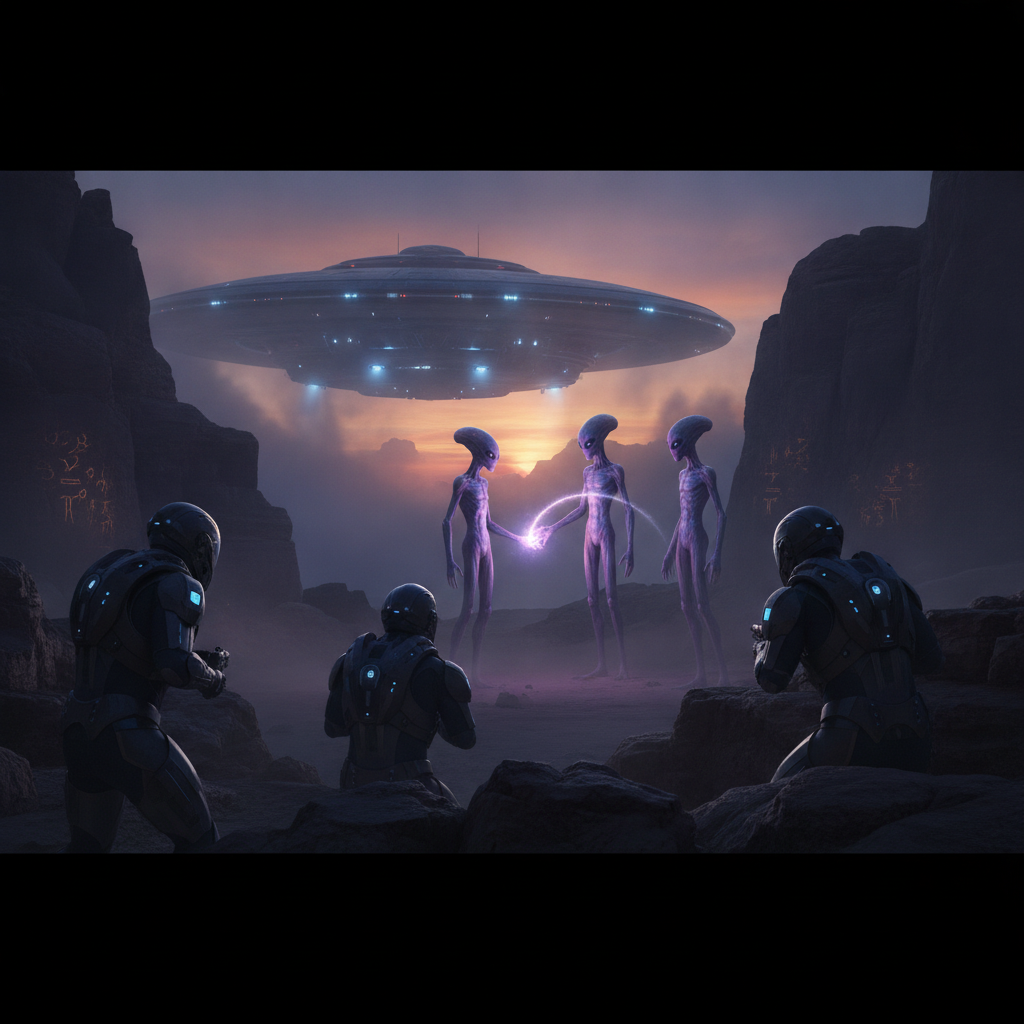 Mysterious Aliens: Confronted by Humans (Part 2)