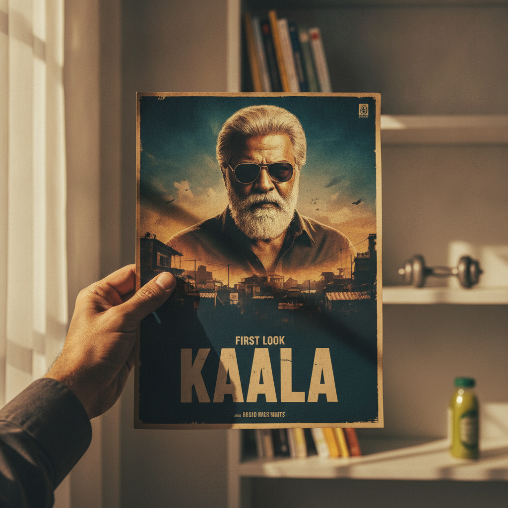 Rajinikanth's'Kaala First Look Poster