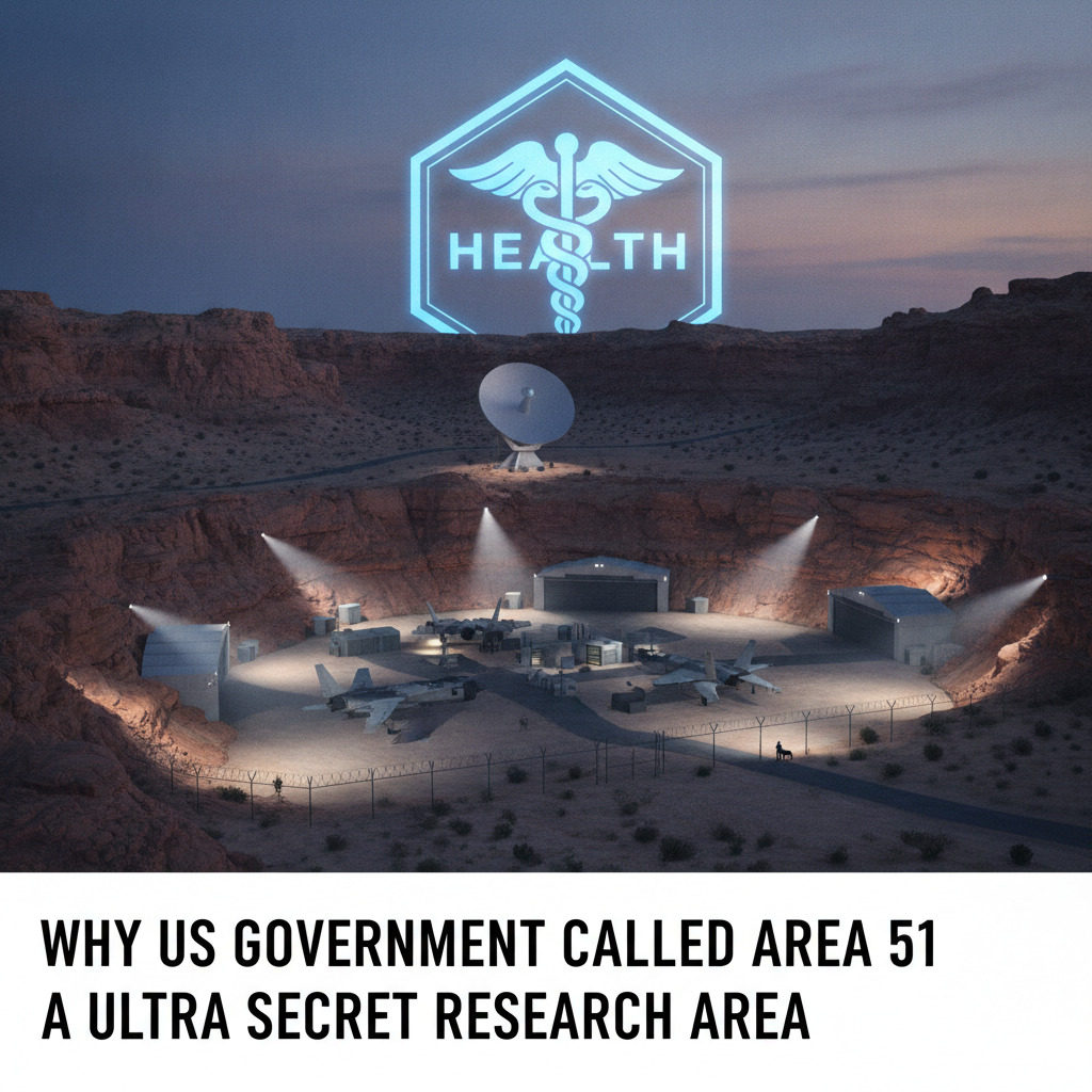 Why US Government called Area 51 a Ultra Secret Research Area