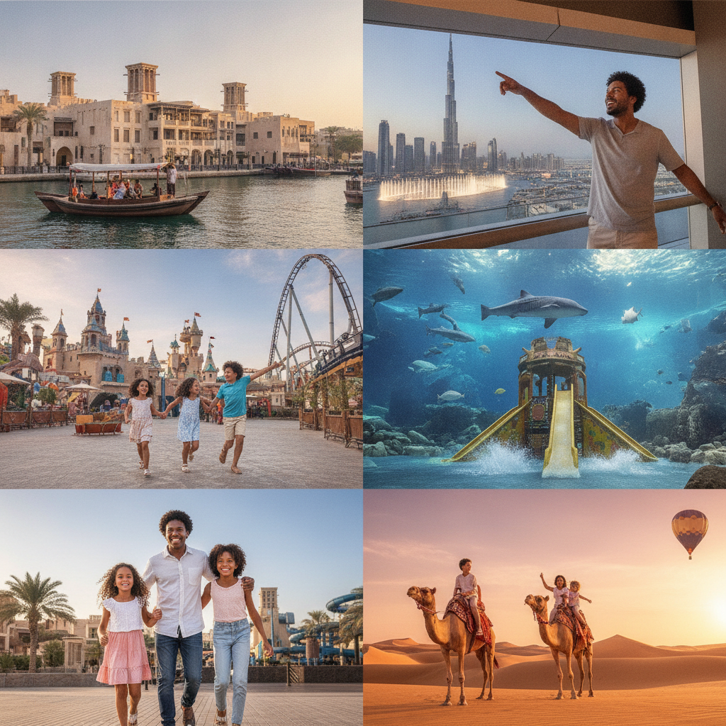 6 Best Places to See in Dubai with Kids & Family