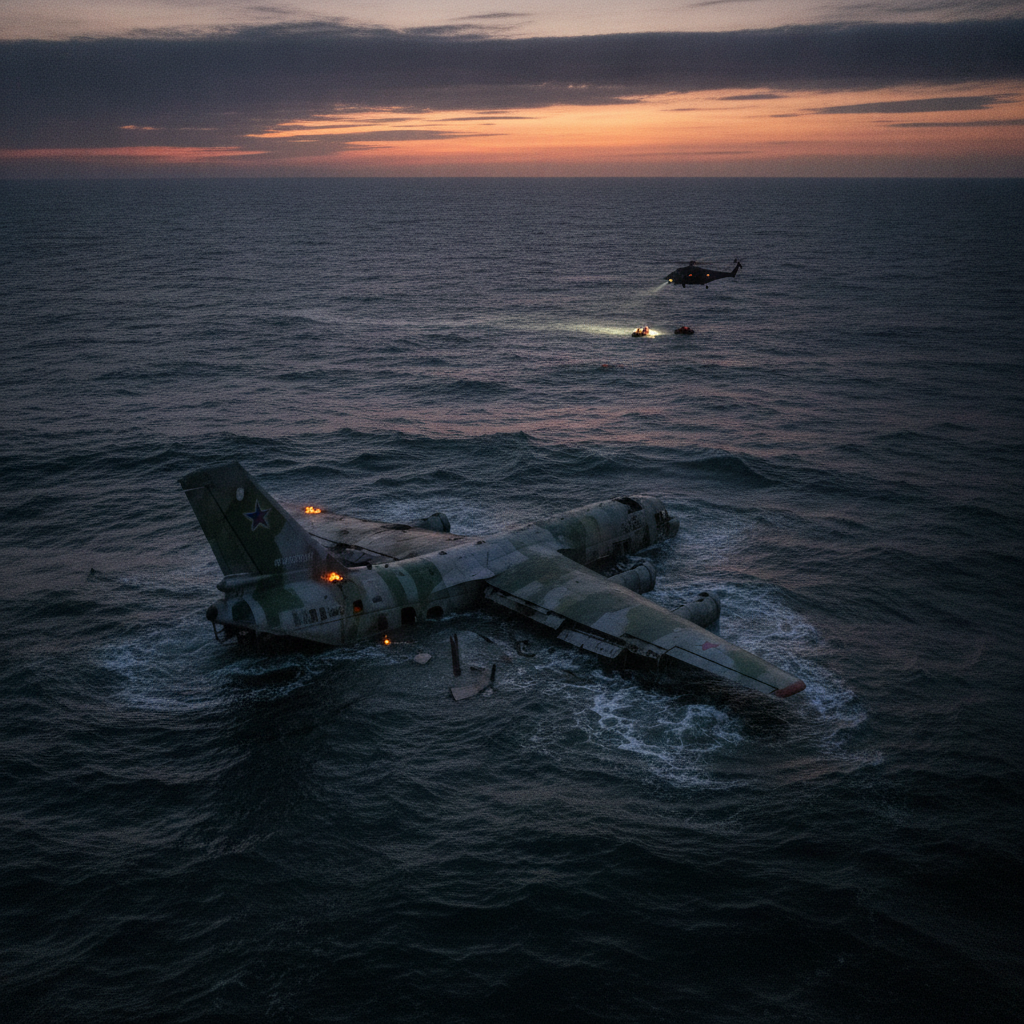 Russian Military Plane Crashes into Black Sea