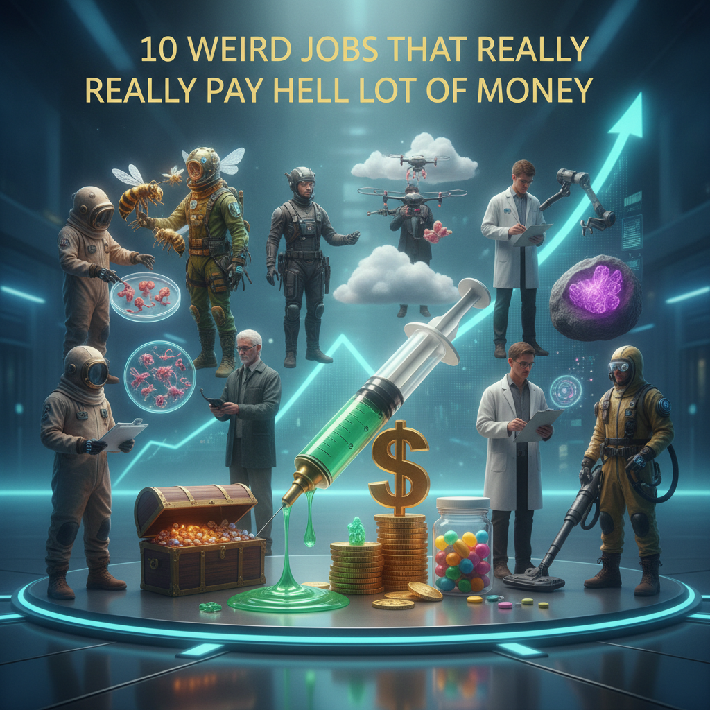 10 Weird Jobs That Really Pay Hell Lot Of Money